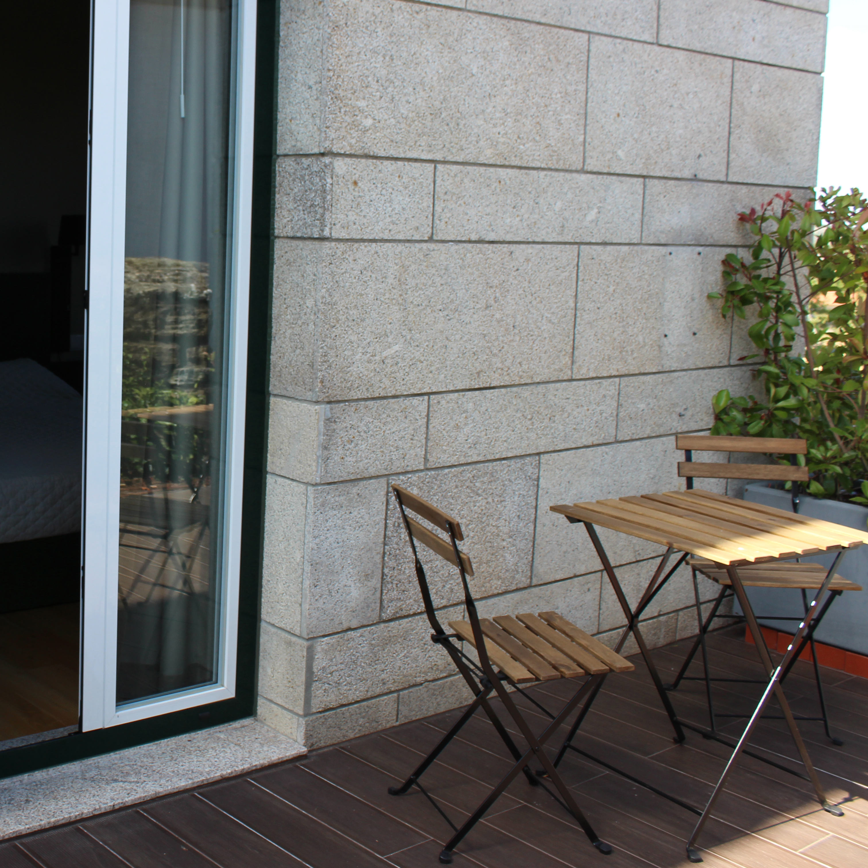 Quarto Twin/Duplo com Terraço